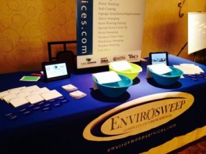 envirosweep show booth